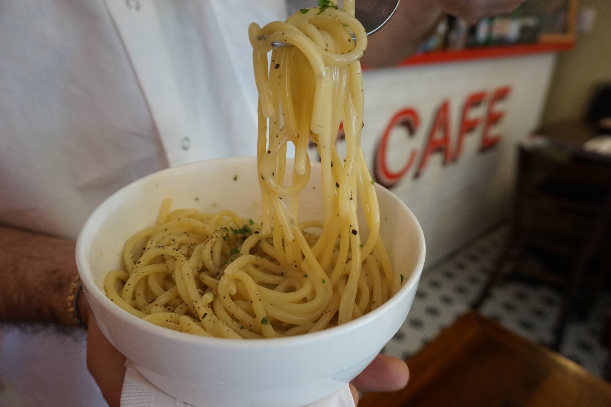 Pasta, carbonara, Fiat Rigatoni